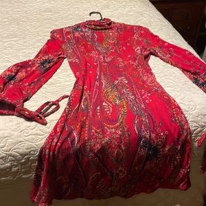 Free people red dress